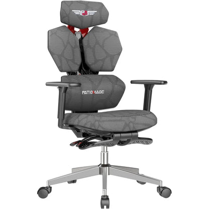 Ergonomic Gaming Chair with Adjustable Lumbar Support - Tech Gamer Depot