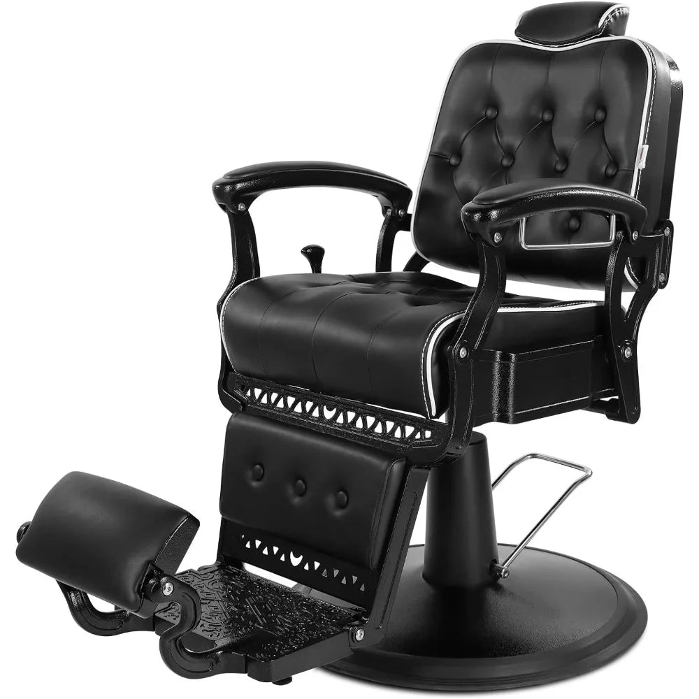 Artist hand Barber Chair All Purpose Hydraulic Recline Salon Chair - Tech Gamer Depot