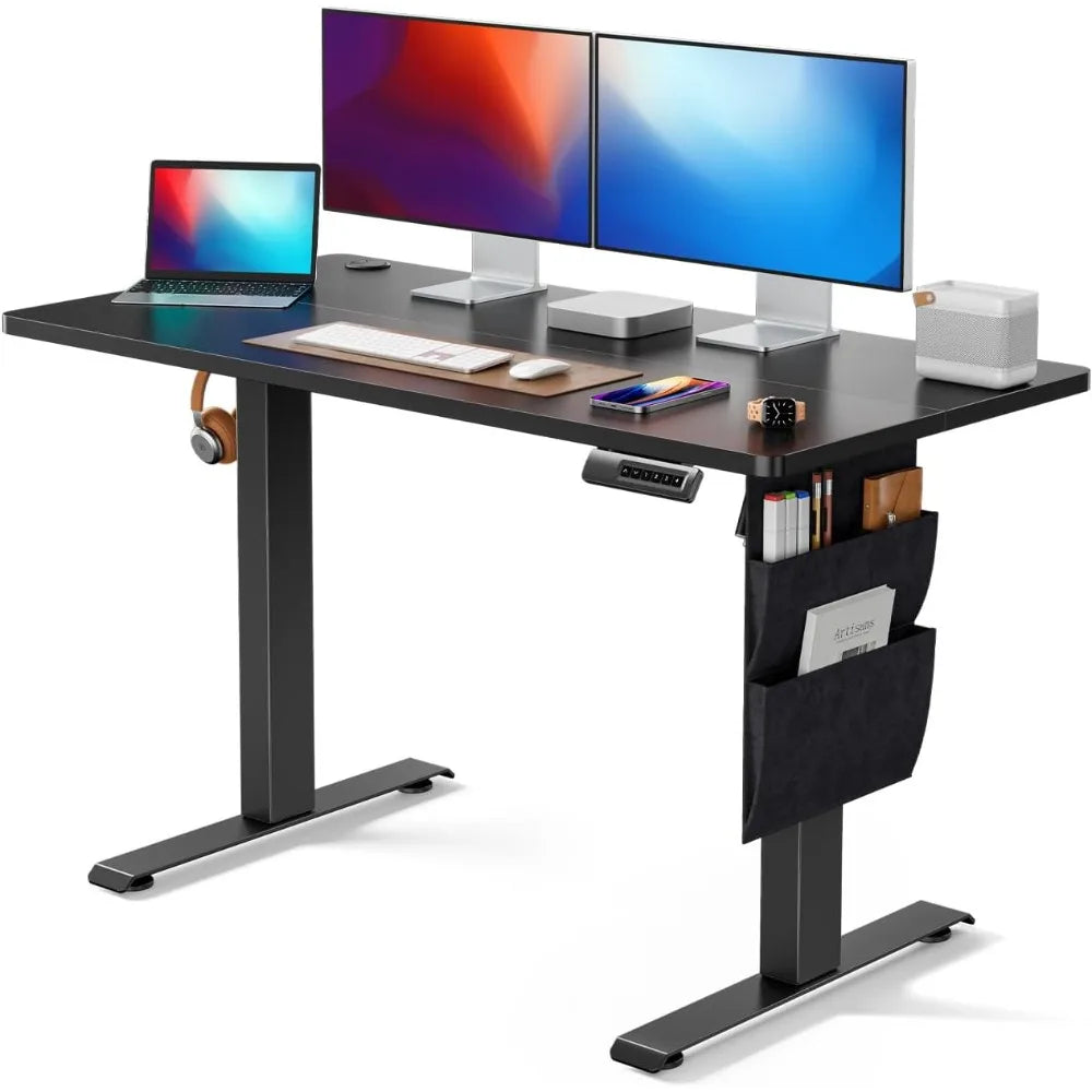 Standing Desk Adjustable Height Home Office Desk 48 x 24 Inch - Tech Gamer Depot