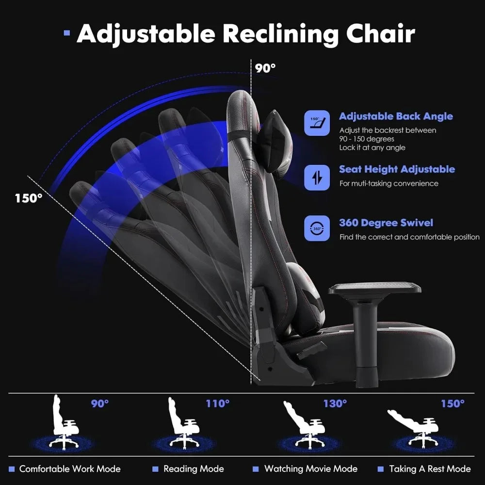 Big and Tall Gaming Chair - Tech Gamer Depot