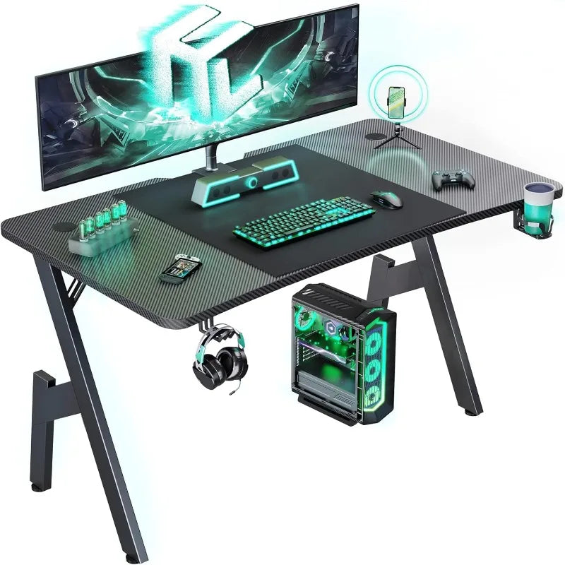 47 Inch Gaming Set Up -Workstation Home Office Desks - Tech Gamer Depot