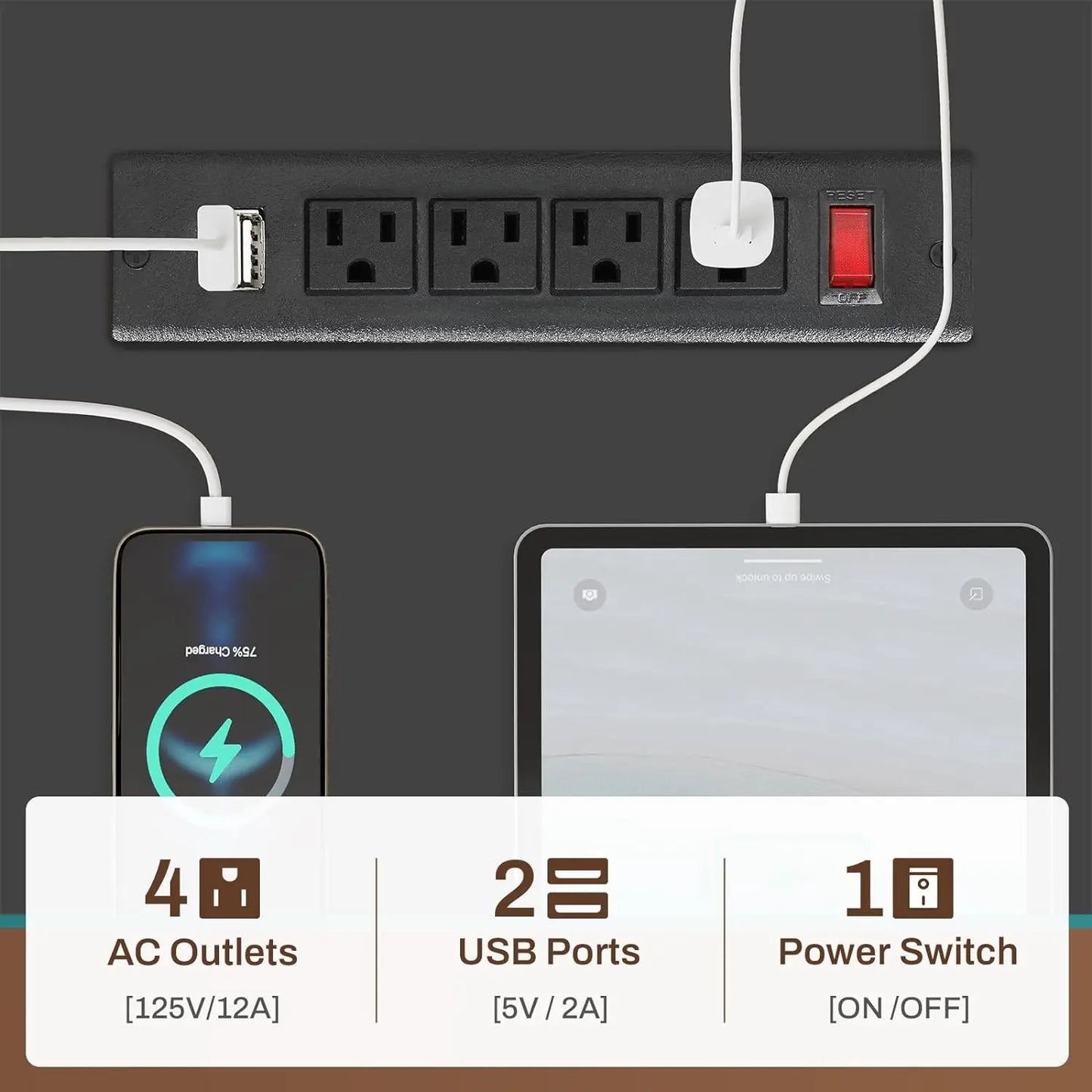 L Shaped Gaming Desk LED Strip, Monitor Shelf Keyboard Tray - Tech Gamer Depot