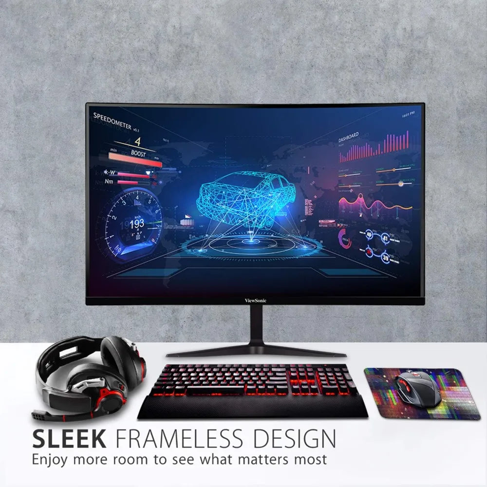 32 Gaming Monitor with Premium, Eye Care, HDMI - Tech Gamer Depot